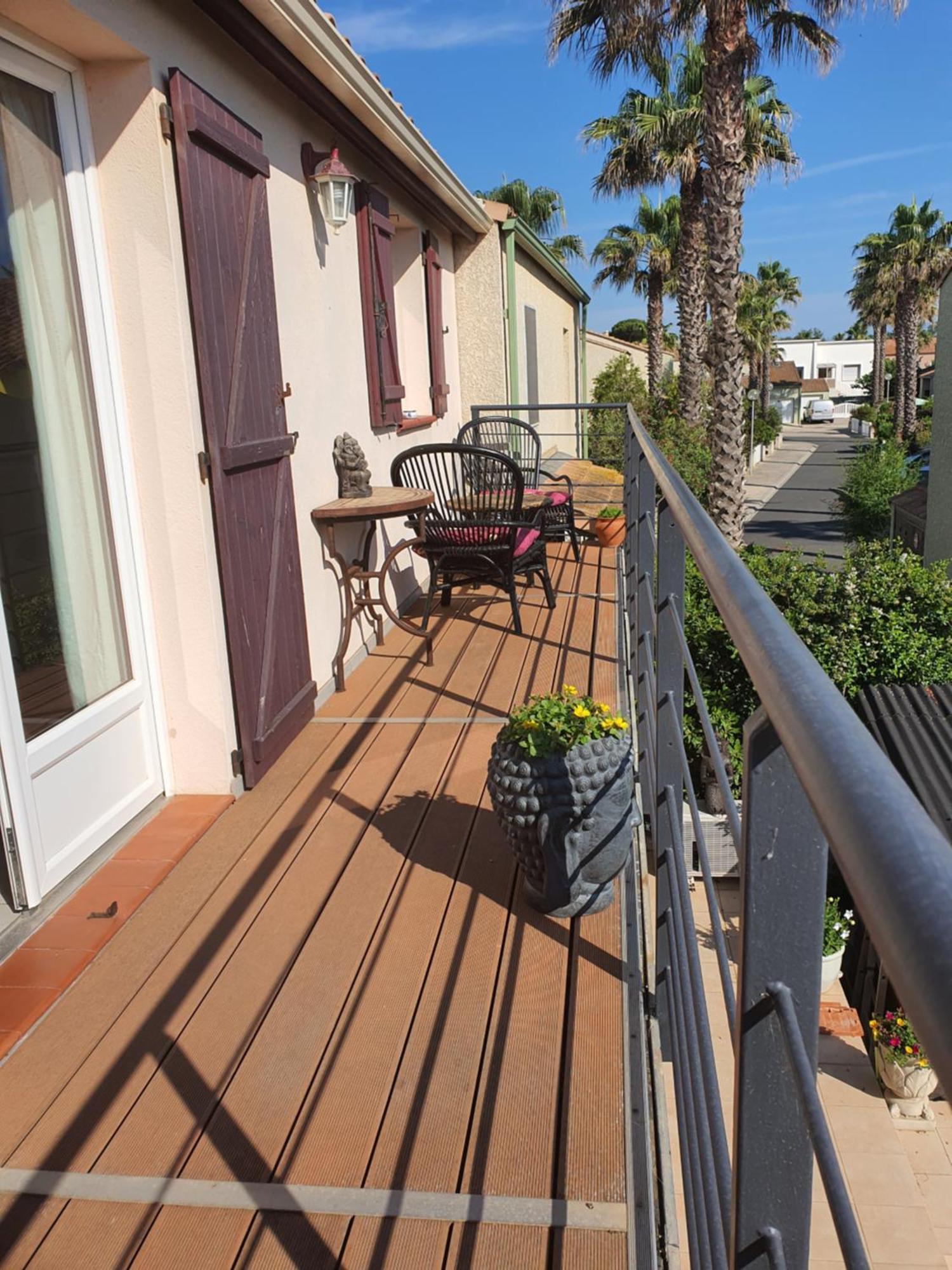 Appartement Mer Valras-Plage Extérieur photo